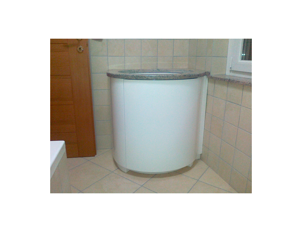 Mobile bagno Curvo