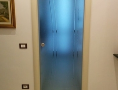 Porta di vetro Bertolotto collezione Alaska mod. LP5