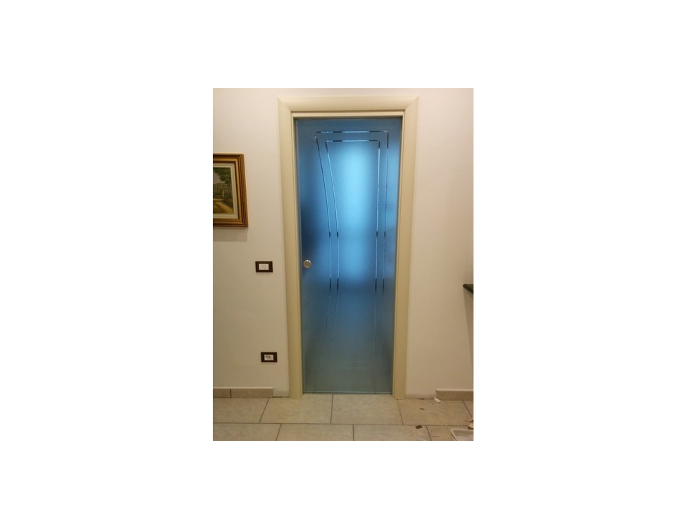 Porta di vetro Bertolotto collezione Alaska mod. LP5