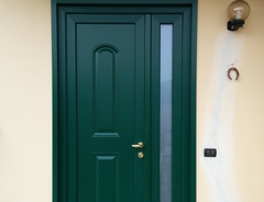 Porta di ingresso in pvc
