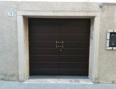 Portone di ingresso in multistrato marino