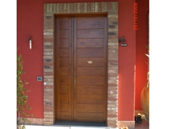 Portoncino D'ingresso in Castagno